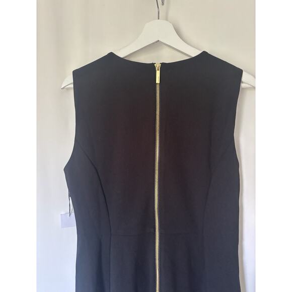 Calvin Klein Womens Dress 12 Black Sleeveless Bodycon Knee Black - Picture 9 of 9